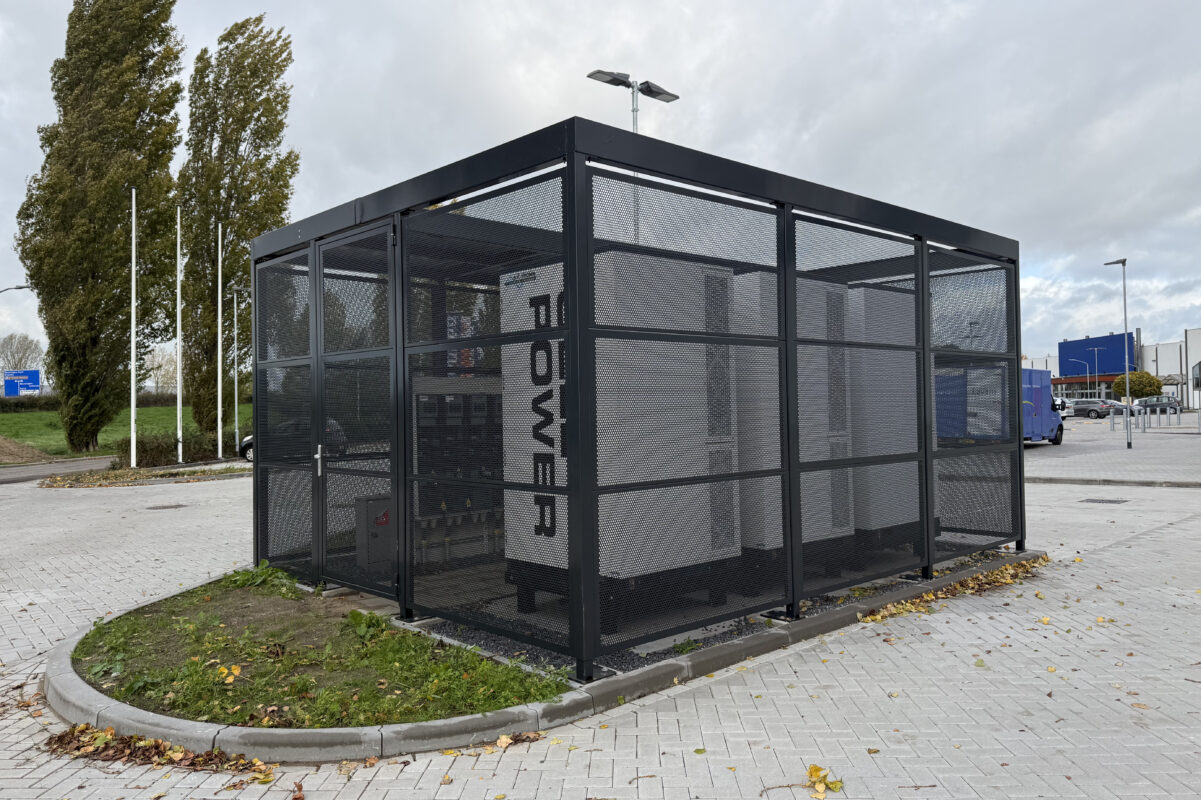 Batterij overkapping