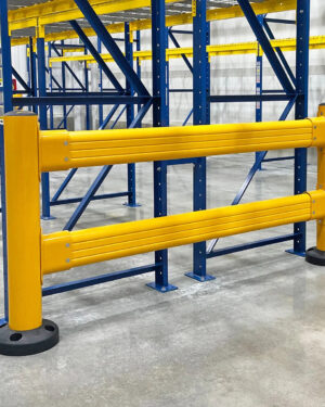 Kunststof aanrijdbeveiliging Guardrail